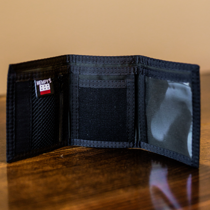 Hempy's Tri-fold Wallet – Hemp Maiden