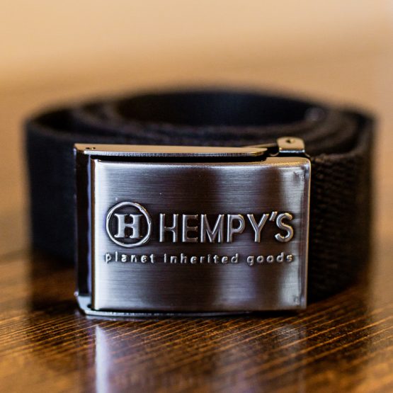 Hempys Scout Belt-Black